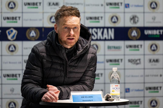Hammarbys tränare Kim Hellberg