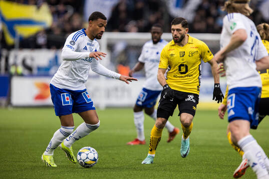 IFK Norrköpings Joseph Ceesay och Elfsborgs Arber Zeneli