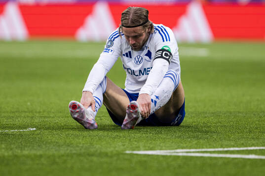 IFK Norrköpings Christoffer Nyman har ont