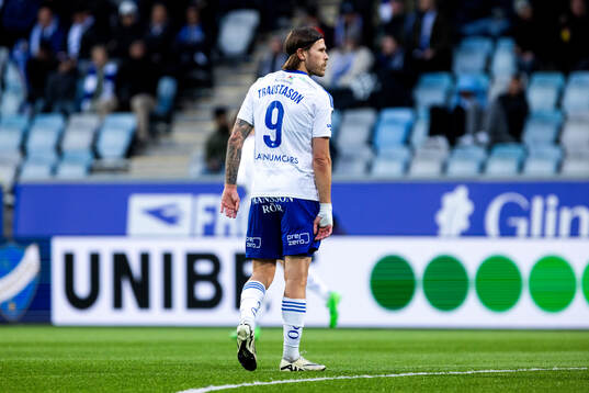 IFK Norrköpings Arnor Traustason deppar