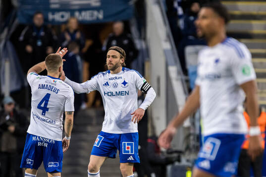 IFK Norrköpings Christoffer Nyman jublar