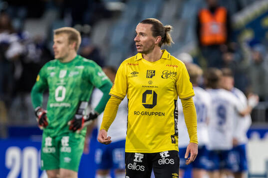 Elfsborgs Niklas Hult deppar
