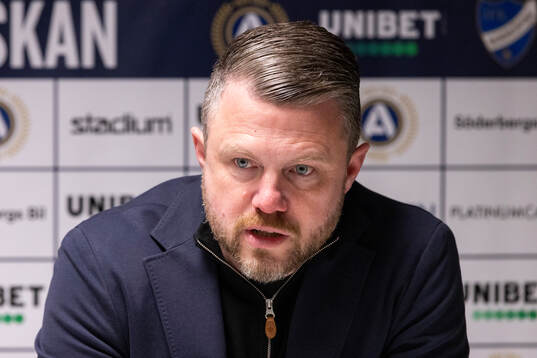 Elfsborgs manager Jimmy Thelin