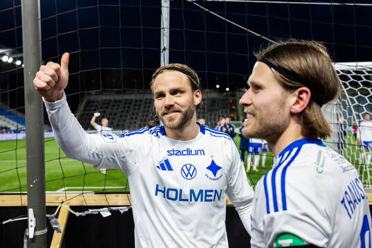 IFK Norrköpings Christoffer Nyman och Arnor Traustason