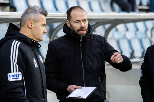 IFK Norrköpings assisterande tränare Azrudin Valentic och
