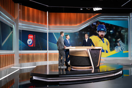 Niklas Jidhe, Peter Jidhe och Peter Forsberg
