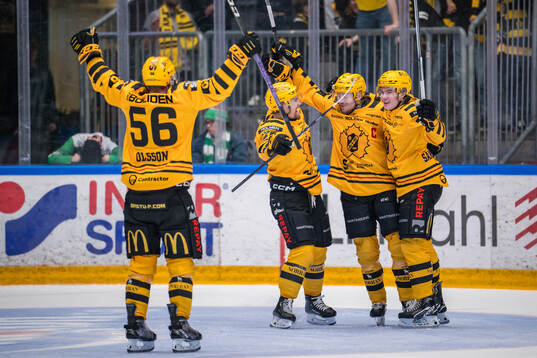 Skellefteås Andreas Johnson, Pär Lindholm och Axel Sandin