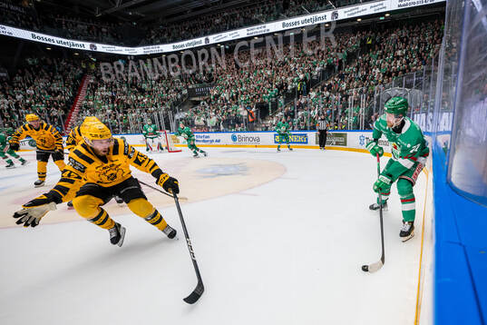 Skellefteås Filip Sandberg och Rögles Linus Sjödin
