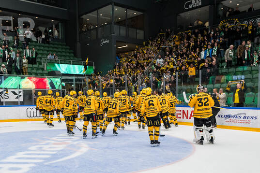 Skellefteås spelare jublar