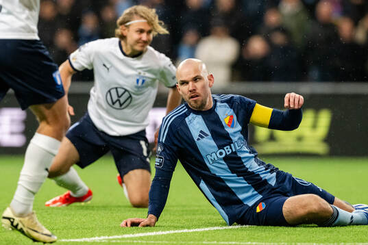 Djurgårdens Marcus Danielson deppar