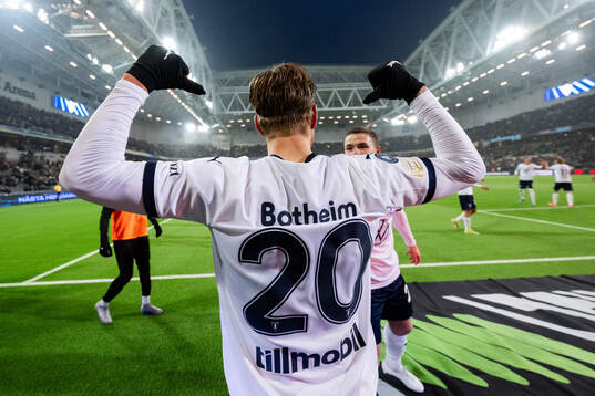 Malmö FFs Erik Botheim jublar