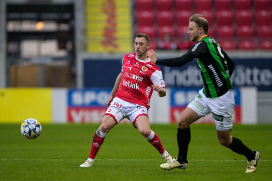 Kalmars Alexander Gersbach och GAISs Axel Norén