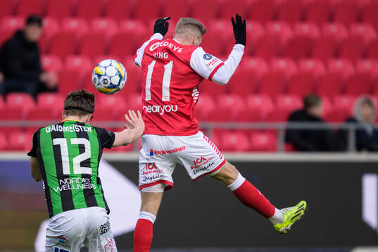 GAISs Robin Frej och Kalmars Jonathan Ring