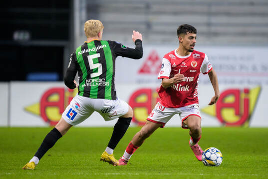 GAISs Robin Wendin Thomasson och Kalmars Arash