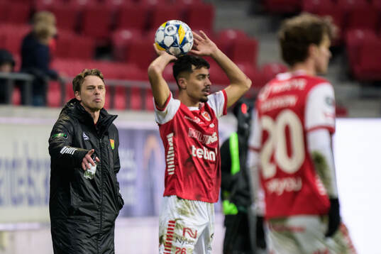 GAISs tränare Fredrik Holmberg