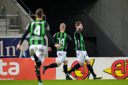 GAISs Alexander Ahl Holmström jublar