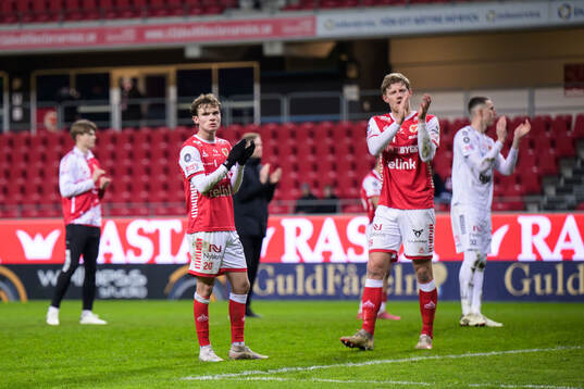 Kalmars Jacob Trenskow och Lars Saetra deppar