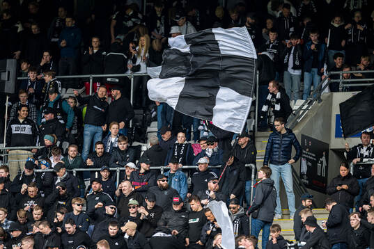 Spectators in the stands