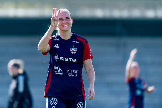 FC Rosengårds Ria Noora Minerva Öling jublar