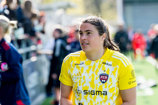 FC Rosengårds målvakt Eartha Cumings