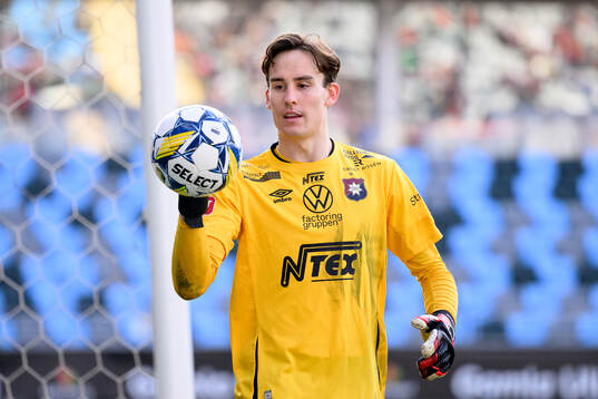 Örgrytes målvakt Hampus Gustafsson