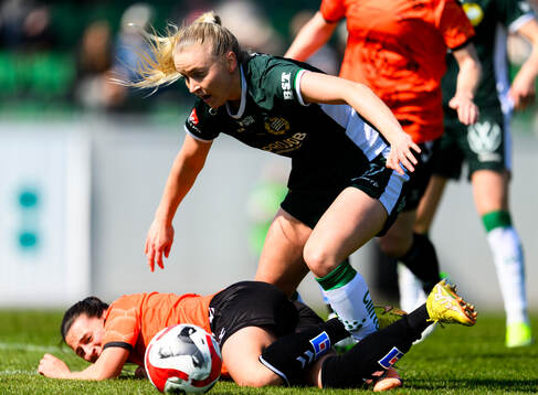 Kristianstads Filippa Andersson Widén och Hammarbys Anna