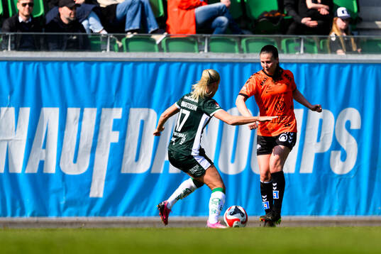 Kristianstads Josefin Harrysson och Hammarbys Stina