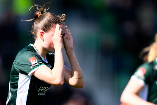 Hammarbys Smilla Vallotto jublar