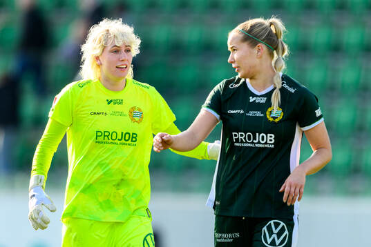 Hammarbys målvakt Moa Edrud
