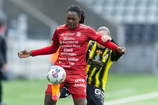Häckens Hanna Wijk och Piteås Anam Imo