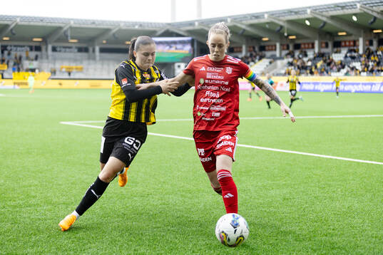 Häckens Hanna Wijk och Piteås Cecilia Edlund