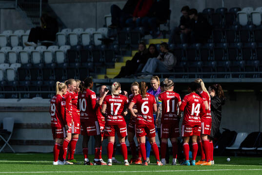 Piteås spelare samlade vid ett spelavbrott