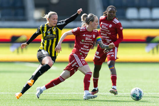 Piteås Cecilia Edlund och Häckens Josefine Rybrink