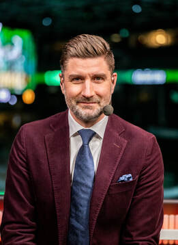 Björn Oldeen i TV4s studio