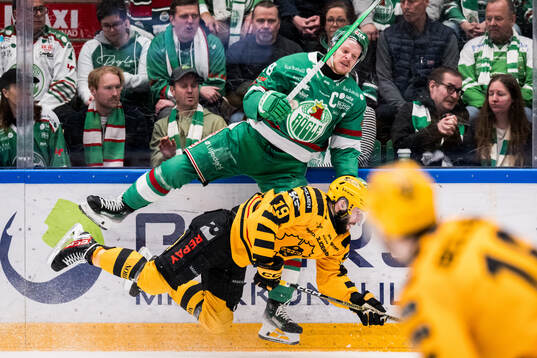 Rögles Anton Bengtsson och Skellefteås Martins Dzierkals