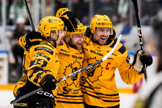 Skellefteås Andreas Johnson, Oskar Nilsson och Pär