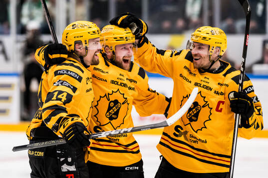 Skellefteås Andreas Johnson, Oskar Nilsson och Pär