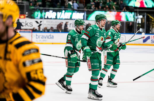 Rögles Henry Bowlby och Albin Sundsvik deppar