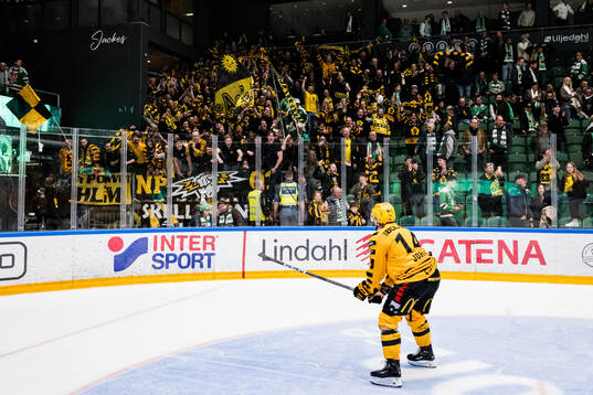 Skellefteås Andreas Johnson jublar