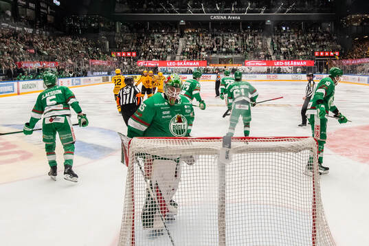 Rögles målvakt Christoffer Rifalk deppar