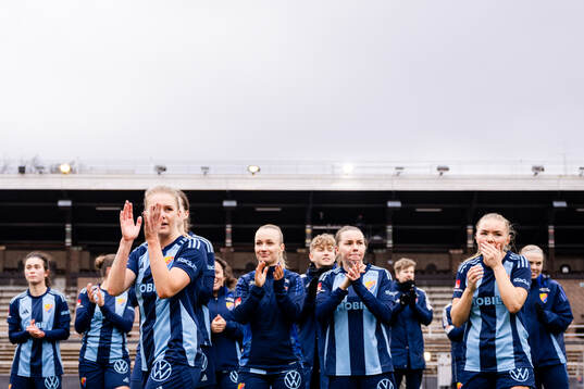 Djurgårdens spelare jublar