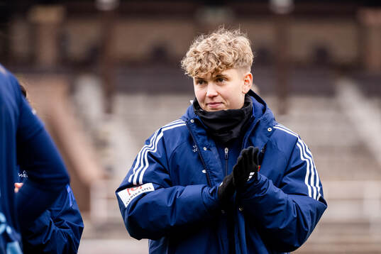 Djurgårdens målvakt Gina Schuller jublar
