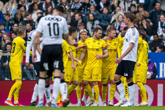 Kasper Høgh of Bodø/Glimt celebrates