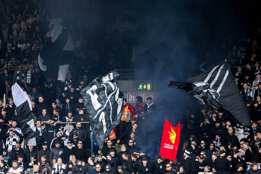 Spectators in the stands