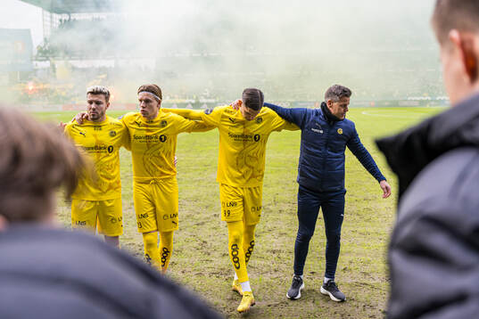 Fredrik Bjørkan, Jens Petter Hauge, Nino Zugelj and Kjetil