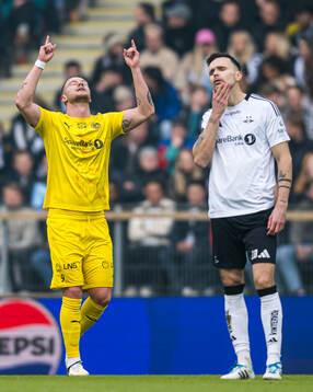 Kasper Høgh of Bodø/Glimt celebrates