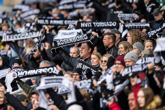 Spectators in the stands
