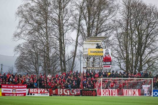 Spectators in the stands