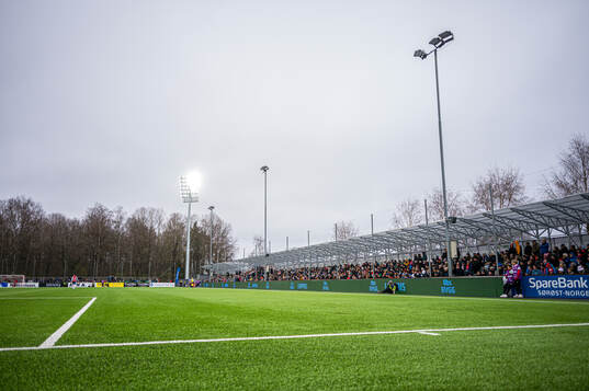 Spectators in the stands