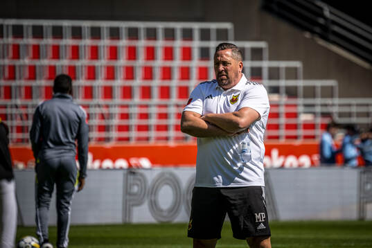 Östersunds tränare Magnus Powell